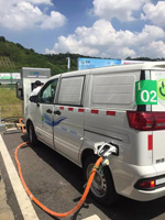 Sicon EV Charger appears in the 2nd Electric Logistics Vehicles Challenge Event